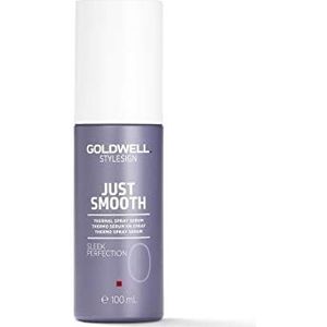 Goldwell Stylesign Just Smooth, Thermal Spray Serum haarspray stylingspray voor medium tot dik haar, 100 ml