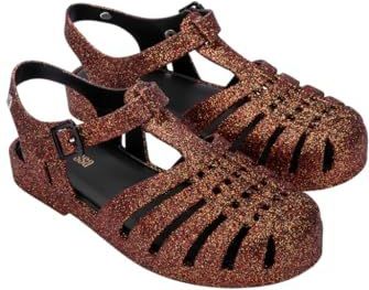 Melissa - Possession - Sandaal - Bruin/Zwart - Middelhoge Hak