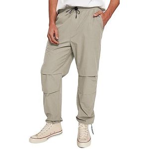 Trendyol Heren Herren Gerade Jogger Normale Taille Hose Shorts, Licht Kaki, S