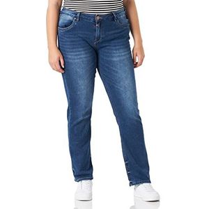 Timezone Dames Slim MarahTZ, Rich Royal Blue Wash, 28W x 30L
