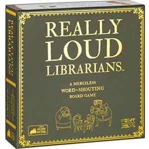 Exploding Kittens Really Loud Librarians - Fast-Paced Word-Shouting Board Game for Kids 8+, Adults, Family Night Fun & Parties