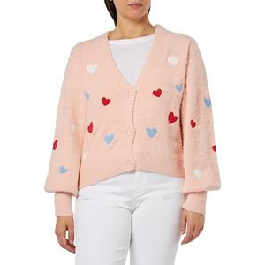 UCY Dames gebreide jas 12425242-UC01, roze, XS/S, roze, XS/S