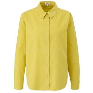 s.Oliver Sales GmbH & Co. KG/s.Oliver Cord Blouse voor dames, corduroy blouse, geel, 42