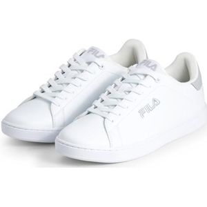 FILA Courtbay Linear wmn sneakers voor dames, wit-grijs-violet, 42 EU, Wit Gray Violet, 42 EU