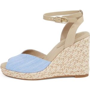 TOMMY HILFIGER - Sandaal - Beige - Hemelsblauw