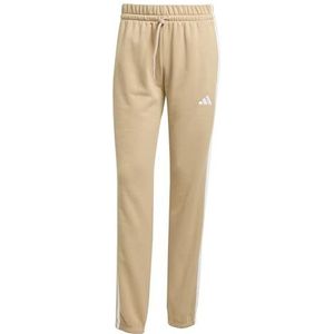 Adidas - Essentials 3 Stripes - Sportbroek - Beige - French Terry