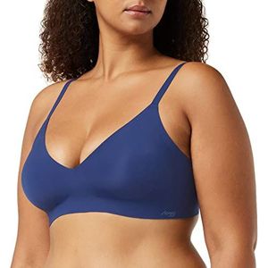 Sloggi Zero Feel Ultra Bra Ex beugelloze damesbeha, Echte marine, XS