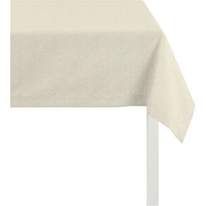 Apelt Tafelkleed, polyester katoen, lichtgrijs, 140 x 250 x 0,5 cm