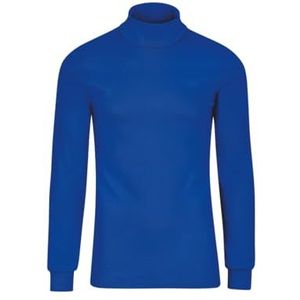 Trigema - TRIGEMA - Colshirt - Royal - Lange Mouwen - 100% Katoen