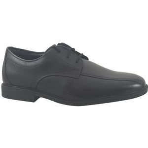 Clarks - Jonwin Loop Y - Leren Schoen - Zwart