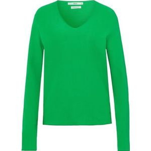 Style Lesley Fine Rib Knit Structure, apple green, 46