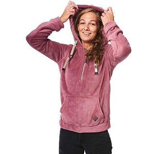 Light Dames Furry Fee capuchontrui