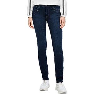 s.Oliver Dames Jeans, blauw 56z10, 34W x 30L