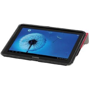 Hama Portfolio flipcase voor Samsung Galaxy Tab 10.1/10.1N/ Tab 2 rood/zwart