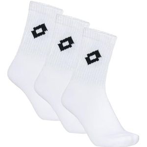 Huissokken - Bright White - Katoenmix - Jacquard