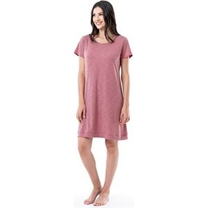 Fruit of the Loom Superzacht en ademend slaapshirt voor dames, Antique Heather Blush, XL