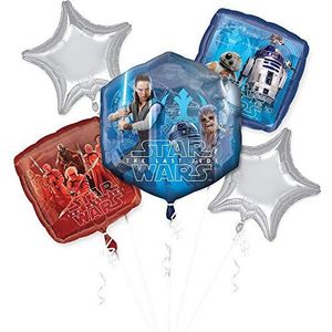 Amscan 3668501 folieballon Bouquet Star Wars - De laatste Jedi