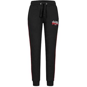 Lonsdale Dames Keereen joggingbroek, zwart/rood/wit, XL