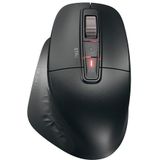 CHERRY STREAM MOUSE ULTIMATE, Ergonomische Muis voor Meerdere Apparaten, Bluetooth, 2.4 GHz & Kabel, Aanpasbaar Scrollwiel, Voor Rechtshandige Gebruikers, Zwart