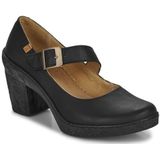 El Naturalista N5433 Beuken Dames Plateau, Zwart, 36 EU, Zwart, 36 EU