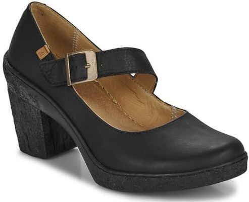 El Naturalista N5433 Beuken Dames Plateau, Zwart, 36 EU, Zwart, 36 EU