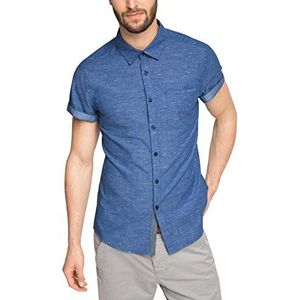 edc by ESPRIT Vrijetijdsoverhemd, blauw (blauw 430), XL