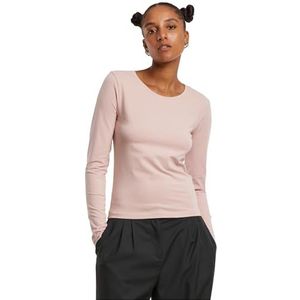 Urban Classics - Basic Super Slim - T-shirt - Dames - Lange Mouwen