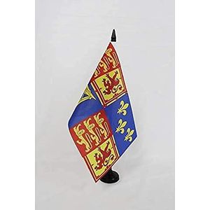 Koninklijke tafelvlag Verenigd Koninkrijk 1707-1714 Queen Anne 21x14cm - KLEINE KANTOORVLAG Britse koningen 14 x 21 cm - AZ VLAG