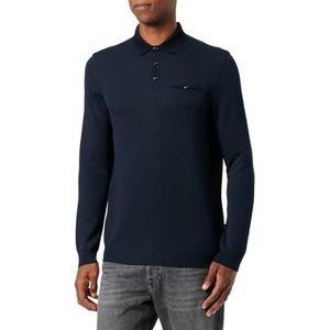 bugatti Herenpolo 1:1 mouw, Marine-390, M