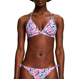 ESPRIT Bodywear Palace Beach RCS Padded halterneck bikini, Light Blue Lavender 3, 40A, Light Blue Lavender 3