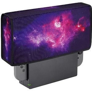 PlayVital Nylon Stofbeschermer Cover voor Nintendo Switch & Switch OLED, Beschermhoes voor Switch,Anti-kras Waterdichte Stofkap Hoes voor Switch OLED-Nevelstelsel