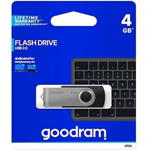 Goodram UTS2 USB flash drive 4 GB USB Type-A 2.0 Zwart