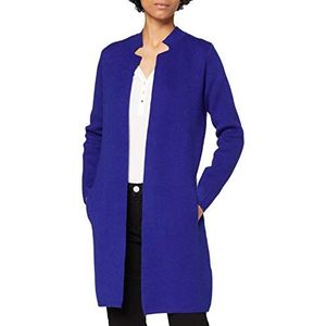 Morgan Rechte vest met gekerfde kraag, Blauw (Electric Blue), XS