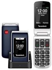 Sunstech Senior - Mobiele Telefoon - Zwart - Dual SIM - Bluetooth V5.0