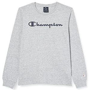 Champion American Classics T-shirt voor kinderen en jongeren, Grijs Melange, 5-6 Jaar