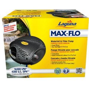 Laguna PowerJet Max-Flo 16000, vijverpomp, voor gebruik met filtersystemen en voor waterval, voor vijvers tot 33.000 l, 160 W