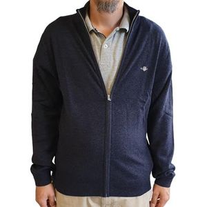 GANT - Extrafine Lambswool - Cardigan - Donker Navy Blauw
