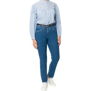 Raphaela by Brax - Style Caren - Damesbroek - Stoned - Comfort Plus Fit, 5 Zakken, Katoenmix