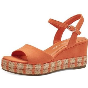 MARCO TOZZI Heeled Sandal by Guido Maria Kretschmer 2-28395-42 dames, Orange, 42 EU