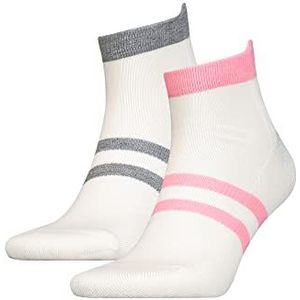 Levi's Tabblad aan de achterkant Mid Cut Quarter, roze combo, 36-38 EU