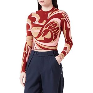 HUGO Dames Sravy Knitted_Sweater, Open Miscellaneous960, M