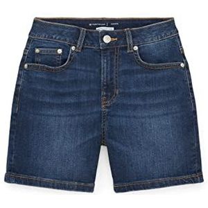 TOM TAILOR Meisjes Bermuda jeansshort 1035151, 10119 - Used Mid Stone Blue Denim, 134