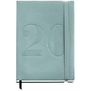 Miquelrius 22061 agenda 2020, dagpagina (155 x 213 mm), bureau minimal groen, Castellano