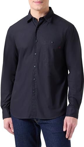 Replay - M4144.000.85164 Overhemd - Blauw - Katoen