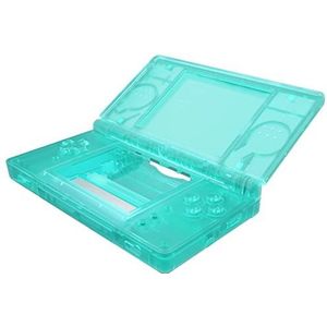 eXtremeRate Hoes Cover Knoppen Vervanging voor Nintendo DS Lite,Behuizingen Schaal Shell Buttons Kit voor Nintendo DS Lite NDSL (NIET Console)-Smaragdgroen Doorzichtige
