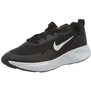 Nike Wearallday Sneakers voor jongens, Zwart Zwart Wit, 36.5 EU