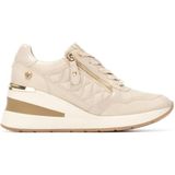 Xti - 14438001-BEIGE - Sportschoenen - Beige - Ritssluiting - Casual