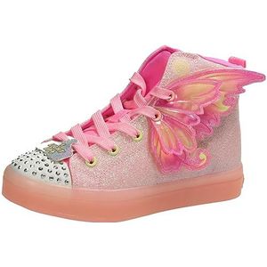 Skechers TWI-Lites 2.0 Twinkle Wishes sneakers voor meisjes, Roze, 35 EU