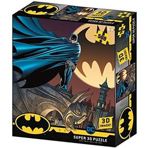 DC Comic BM32518 Batman - Signaal 3D-effect legpuzzel, meerkleurig