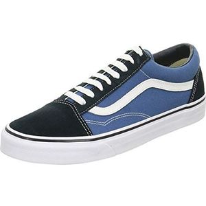 VANS Unisex volwassenen Old Skool Sneakers, Colour is Blue (Navy), 44.5 EU